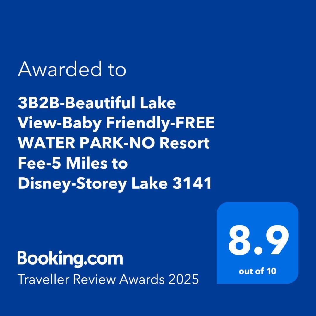 3B2B-Beautiful Lake View-Baby Friendly-Free Water Park!No Resort Fee-5 Miles To Disney-Storey Lake 3141 Kissimmee Zewnętrze zdjęcie